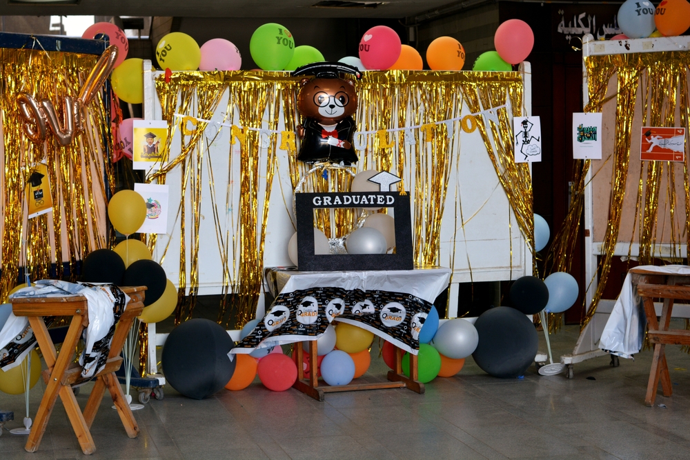 Cairo,,egypt,,july,11,2021:,preparations,for,a,graduation,party,
